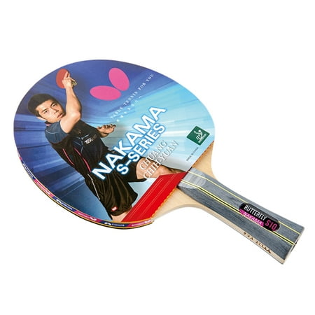 Butterfly Nakama S10 Table Tennis Racket-All Wood Blade-Wakaba 2.1