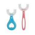 thumbnail image 1 of Toothbrush Children 360 Degree U-shaped Child Toothbrush Teethers Brush Silicone Kids Teeth Oral Care CleaningToothbrushes, 1 of 5