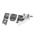 thumbnail image 5 of Transemion 3/8 Pcs Pied Presseur Ourlet Roulé Machine à Coudre Grand Ensemble 3 Pcs, 5 of 5