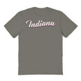 thumbnail image 1 of Indiana Graphic Charcoal Men's Cotton T-Shirt, 1 of 1