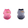 thumbnail image 1 of (Lot de 2) Rinsvye Vêtements Classiques pour Chien Chiot pour Chiens Petit Chandail Chandail en Molleton Vêtements Chandail pour Chien Chandail Chaud Hiver, 1 of 5