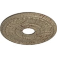 thumbnail image 3 of Ekena Millwork 16"OD x 3 5/8"ID x 3/4"P Melonie Ceiling Medallion (Fits Canopies up to 6 3/8"), Hand-Painted Gobi Desert Crackle, 3 of 6
