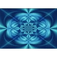 thumbnail image 1 of Ahgly Company Machine Washable Indoor Rectangle Transitional Blueberry Blue Area Rugs, 5' x 7', 1 of 7