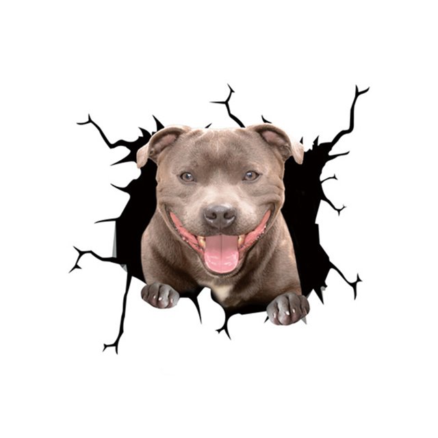 Funny Car Stickers Electrostatic Decorative Glass Window Decal Sticker Adhesive Simulation Animal Ornament