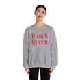 thumbnail image 4 of Ranch Queen Sweatshirt Gifts Crew Neck Shirt Long Sleeve Unisex, 4 of 5
