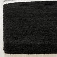 thumbnail image 2 of SAFAVIEH Florida Laidley Geometric Shag Area Rug, Black/Ivory, 6' x 9', 2 of 5