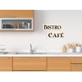 thumbnail image 2 of Classic Beige and Black Bistro and Cafe Adult Kitchen Decor; 2- 18" x 6" Unframed Print, 2 of 3