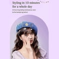 thumbnail image 5 of French Wave Curling Iron Rommantic French Eggs Roll Curling Iron V-shape Ceramic Bigwaves 2024 new Hair Crimper, 5 of 5