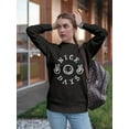 thumbnail image 2 of Nice Peace Days Sweatshirt Women -Image by Shutterstock, Female XX-Large, 2 of 4