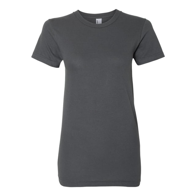 T-Shirt en Jersey Fin pour Femmes, TG, Asphalte
