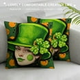 thumbnail image 3 of Nawypu St Patricks Day Pillow Covers, Hat Decorations Holiday Farmhouse Spring Pillow Case Decor for Home Sofa Couch, 3 of 5