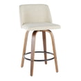 thumbnail image 3 of Tabouret à hauteur de comptoir Toriano de LumiSource, Ensemble de 2, 3 of 8