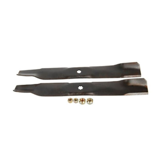 John Deere Hi Lift (Bagger) Mower Blades (42inch cut)(Set of 2