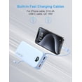 thumbnail image 4 of Cargador portátil Ffnpua 20000 mAh USB C Power Bank con enchufe de pared, 4 of 8