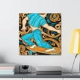 thumbnail image 4 of Skateboarding Rococo Style - Canvas, 4 of 10