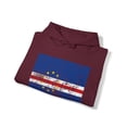 thumbnail image 4 of Cape Verde Cape Verdean Pride Flag Hoodie, Gifts, Hooded Sweatshirt, 4 of 4