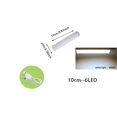thumbnail image 1 of Lámpara LED con Sensor de movimiento PIR, luz nocturna regulable, recargable, para escaleras, armario, habitación, pasillo, tubo, barra, Bombilla detectora, 1 of 4