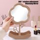 thumbnail image 5 of Portátil Espejo De Belleza, Espejo De Escritorio, Espejo De Dormitorio, Espejo De Mesa, Espejo Plegable, Marco Metálico, Base De Madera, Para Dormitorio\,Wsvlmg, 5 of 7