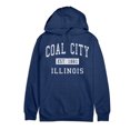thumbnail image 1 of Coal City Illinois Classic Established Premium Cotton Hoodie, 1 of 1