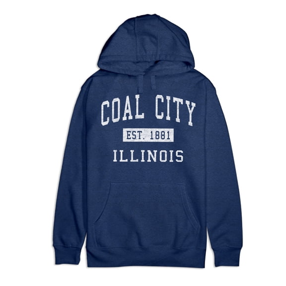 Coal City Illinois Classic Established Premium Cotton Hoodie