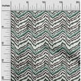 thumbnail image 1 of oneOone Cotton Poplin Fabric Chevron Flame Stitch Print Fabric By The Yard 56 Inch Wide, 1 of 4