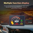 thumbnail image 3 of ARCADORA P16-HUD OBD2 Display for Car Performance Monitoring Speed RPM Fuel Water Temp Voltage Mileage Fault Code Reader, 3 of 10