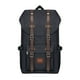 thumbnail image 1 of Mochila de viaje escolar KAUKKO para universidad flexible con portátil para 15", 22L (Oxford/Negro) KAUKKO K1023-black, 1 of 5