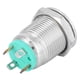 thumbnail image 5 of Interruptor De Luz LED Verde, Botón Pulsador De Metal De Reinicio Automático Con Símbolo De Encendido, 12mm3V, 5 of 7