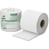 SKILCRAFT 2-Ply PCF Individual Toilet Tissue Rolls - 2 Ply - 4" x 3.75" - 500 Sheets/Roll - White - Chlorine-free, Individually Wrapped, Embossed, Perforated, Eco-friendly, Septic Safe, Dye-free,...