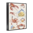 thumbnail image 2 of Stupell Industries Rustic Lodge Crab & Crustacean Collection Black Framed Giclee Art, 11 x 14, by June Erica Vess, 2 of 8
