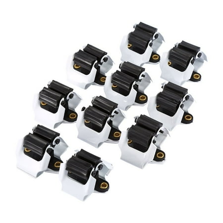 

Wall Mount Mop and Broom Holder Estink 10 Pcs Multipurpose Wall Mounted Garden tools Organizetion Rack Hanger for Brooms Golf Brushes Mops