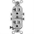 thumbnail image 2 of Cooper Wiring Devices 877W White Tamper-Resistant Straight Blade Receptacle 125V 20 Amp, 2 of 2