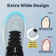 thumbnail image 2 of FitVille Men's Slip-resistant Wide Fit Walking Shoes With Arch Support Outsole All Day Long Comfort Thick-Sole Shoes, 2 of 6