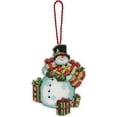 thumbnail image 2 of Dimensions Plastic Canvas Ornament Kit 3.25"X4.5"-Snowman (14 Count), 2 of 2