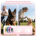 thumbnail image 5 of PetJoy 2 in 1 Dog Training Collar for 3 Dogs,3300ft Dog Shock Collar with Remote,Auto Anti Bark Collar with 3 Modes-Beep,Vibration& Shock,IPX7 Waterproof, 5 of 9