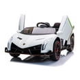 thumbnail image 2 of Lamborghini Veneno 24V (2x12V) Ride On Cars 4x4 Upgraded Leather Seats Rubber Tires with Remote Control, 2 of 2