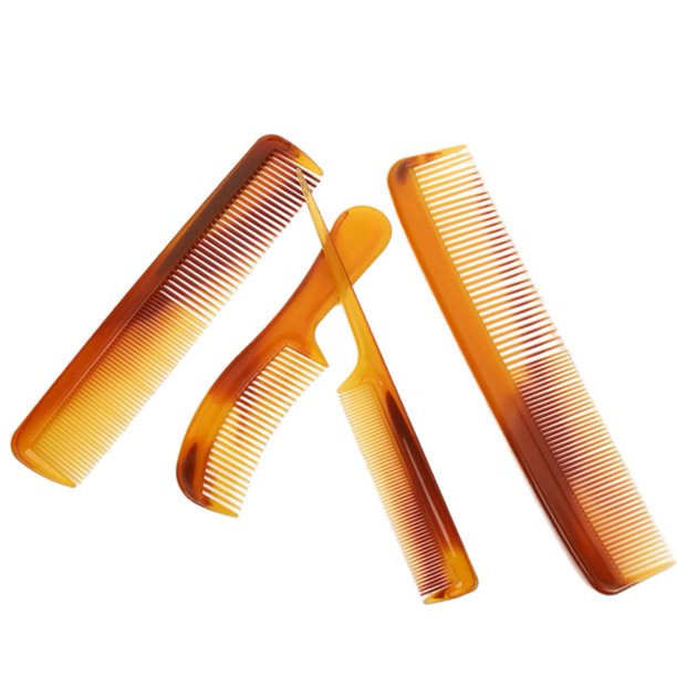 Peine para el cuidado del cabello antiestático de dientes gruesos y finos Adepaton CQ163-1