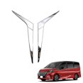 thumbnail image 2 of for 2020+ Car Accessories ABS Chrome Trim Tail Light Rear Back Frame Lamp Cover Molding, 2 of 5