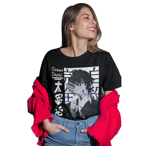 Dazai Osamu Eyes bungou stray dogs,bsd merch,anime dazai Unisex Heavy Cotton Tee