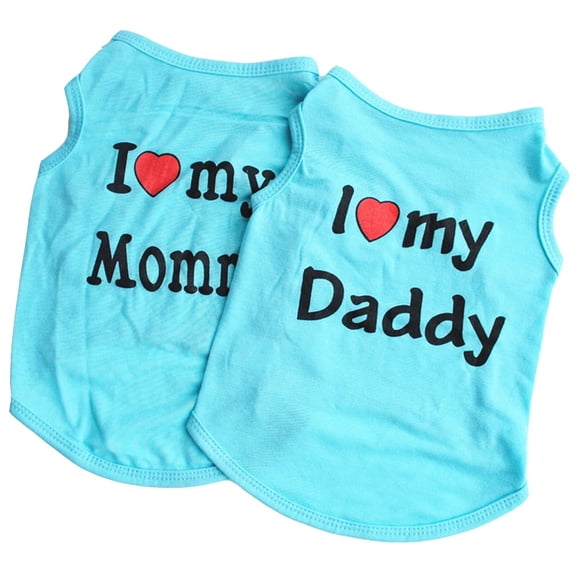 Vedem Dog Shirts 2 Pack Dog T-Shirt Clothes for Small Dogs Pet Vest Costume