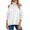 White, variant on Wutalume Women's Relaxed Loose Long Sleeve Turtleneck Pullover Solid Color Knit Sweater, Cozy Winter Top, Soft Fabric for All Day Comfort,Black L