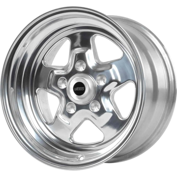 Jegs 66072 sport star 5 spoke wheel size 15 x 8 bolt pattern 5 x 4 75