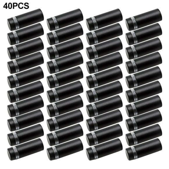 Vis de Montage Murale pour Clou de Support de Panneau en Verre, Vis de Fixation en Acier Inoxydable 20/40 Pcs
