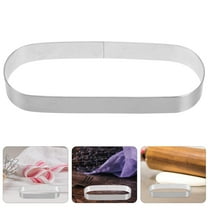 MLINS Oval Tart Ring Stainless Steel Cake Mold For Baking Pastry Ring Mold Diy Baking Tool Mousse Ring Baking Supply Mousse Cake Ring