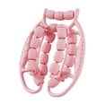 thumbnail image 3 of S SERENABLE Pince Circulaire pour Jambe 23 Roues à Main Rouleau Musculaire pour Voyager Main Rose, 3 of 9