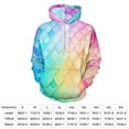 thumbnail image 2 of Colorful Fish Scale Pattern 3D Print Hoodie Men Women Autumn Thin Pullover Sweatshirt Vintage Streetwear Tops, 2 of 6