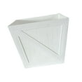 thumbnail image 2 of koolsoo Resin Planter Box Country Style Simple Plant Pot for Garden Hotel Home Decor White, 2 of 9