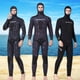 thumbnail image 3 of Wetsuits Camuflaje con capucha Premium a prueba de frío Mantenga cálido pantalones largos de manga larga con traje de surf a prueba de sol para snorkeling surf 3xl 5mm Inevent OD017114-15, 3 of 6