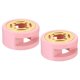 thumbnail image 1 of Calentador de sello de cera, paquete de 2 derretidores de sello de cera herramienta de horno de olla de estufa de fusión retro para cuentas de sellado de cera sello sobre de carta, rosa, 1 of 5