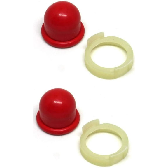 Pack of 2 Primer Bulbs Compatible with Briggs Parts 694394 494408